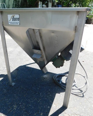 USED AIM HOPPER CONVEYOR HOPPER