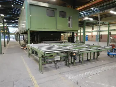 USED WEMHÖRNER VSF 600 TON SANDWICH PANELPRESS