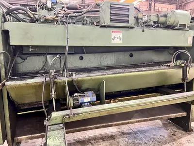 10' X 1/2" CINCINNATI HS500 HYDRAULIC SHEAR WITH FOPBG: STOCK #21757