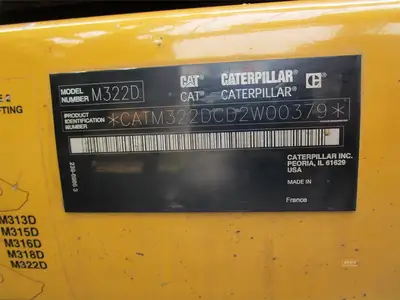 Used 2012 CATERPILLAR M322D Wheel Excavators | Abele Tractor #1342769