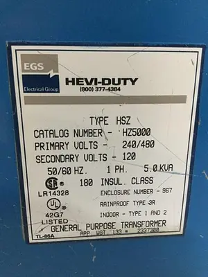 USED EGS HZ5000