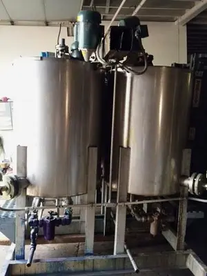 150 Gallon SS Tanks for Color Kitchen System