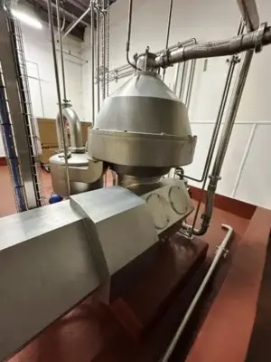 Alfa-Laval BREW 350 hermetic beer clarifier module, 316SS.