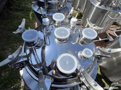 Used Precision Stainless 316L Stainless Steel Jacketed Tank – For Freeze/Thaw Operations.