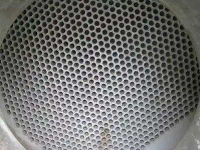 4400 sq ft atlas industrial stainless steel shell & tube heat exchanger