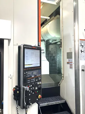 2014 MAZAK VORTEX E-1060V/8S Vertical Machining Centers (5-Axis or More) | Tight Tolerance Machinery (2)