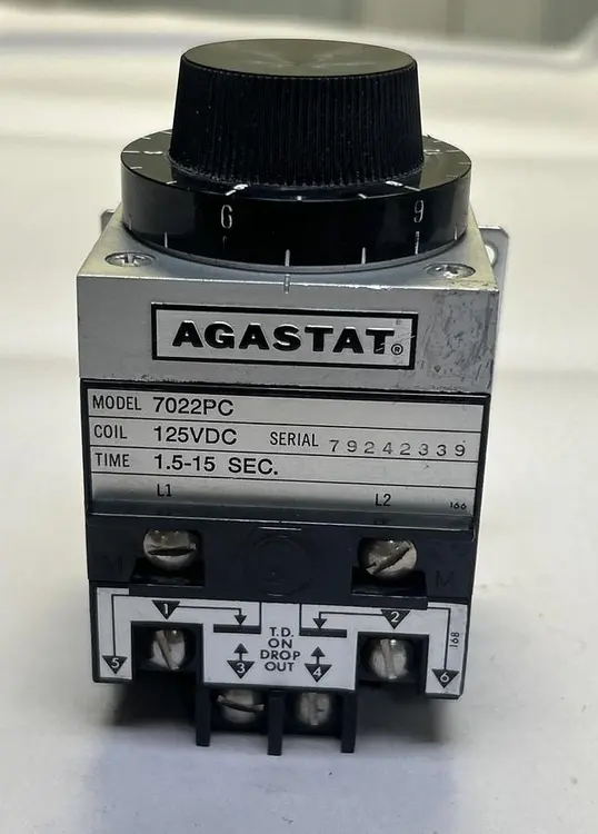 Used AGASTAT 7022PC Miscellaneous Equipment (Electrical & Power) Ohio US | Surplus Asset Holdings #1243713