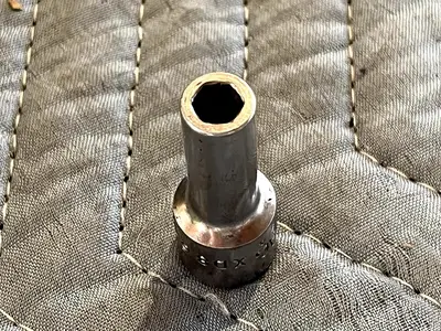Mac Tools XD86 1/4" SAE 3/8"dr Deep Chrome 6pt Socket