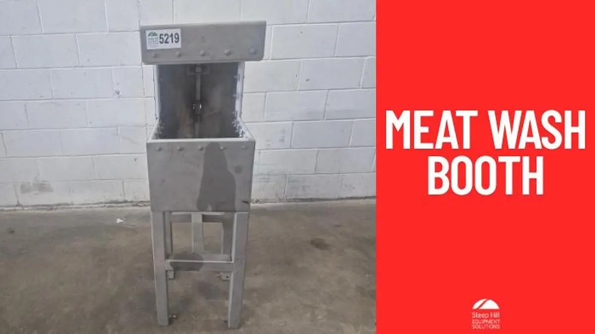 Meat Wash Booth