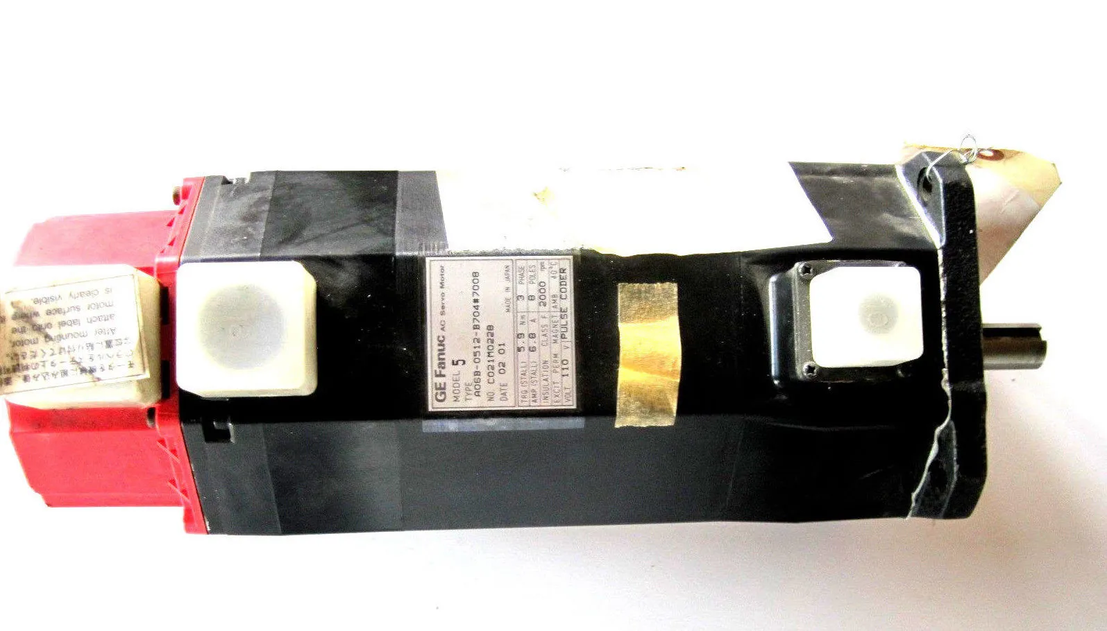 NEW GE FANUC A06B-0512-B704 SERVO MOTOR A06B-0512-B704 # 7008