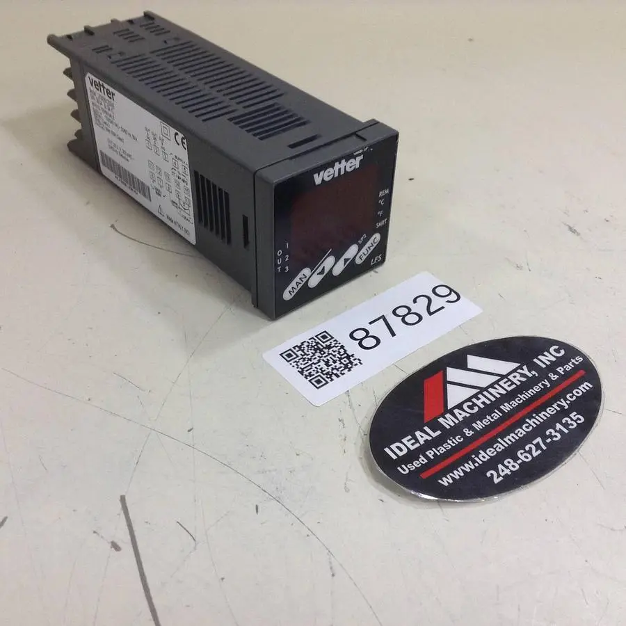 Used VETTER LFS9361230VE Temperature Controls Michigan US | Ideal Machinery #1310408