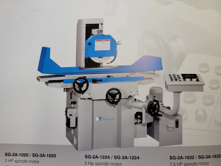 New | Build-to-Order 2024 SUPERTEC SG-3A1224 Reciprocating Surface Grinders Illinois US | Myers Technology Co., LLC #11762