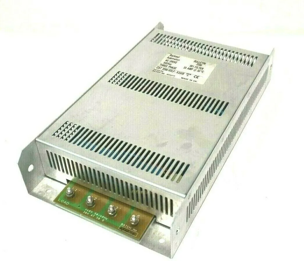 USED ALLEN BRADLEY 2090-XXLF-X330B RFI FILTER SER.A 2090XXLFX330B