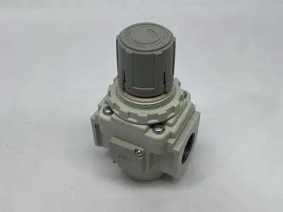 USED SMC MODULAR PRESSURE REGULATOR 0.05~0.85MPA SET PRESS