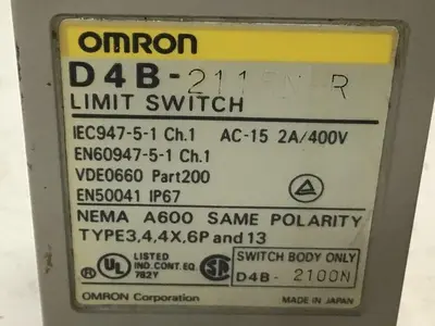 USED OMRON D4B-2115N-R