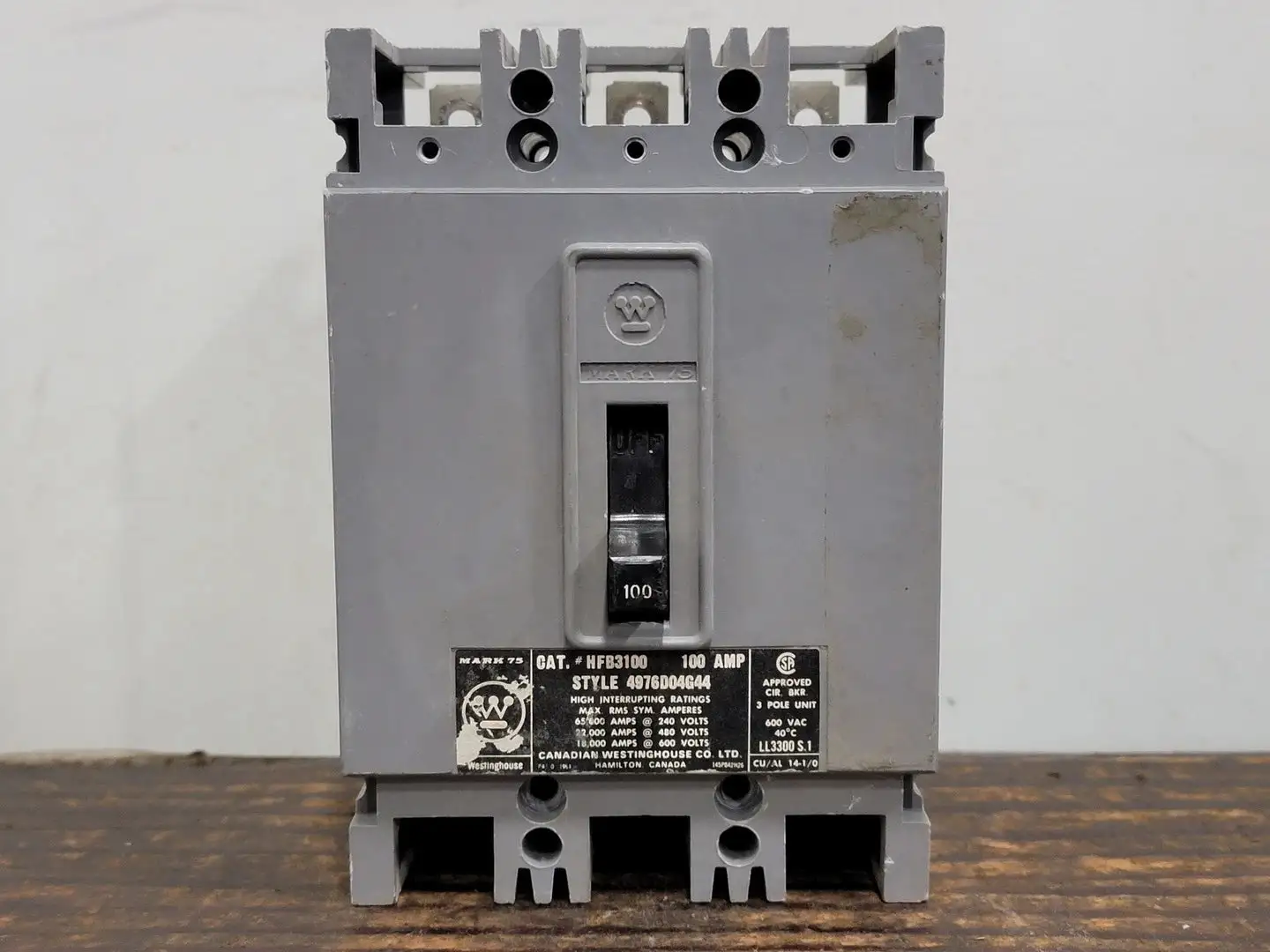 USED WESTINGHOUSE HFB3100