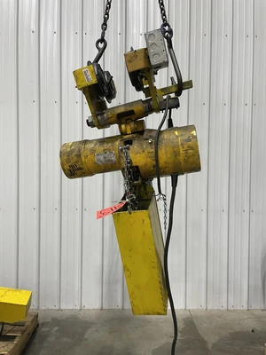 Budgit 3 Ton Chain Hoist with Trolley