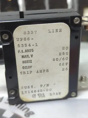 Used AIRPAX UPG6-5354-1 Miscellaneous Equipment (Electrical & Power) | Surplus Asset Holdings #1198119