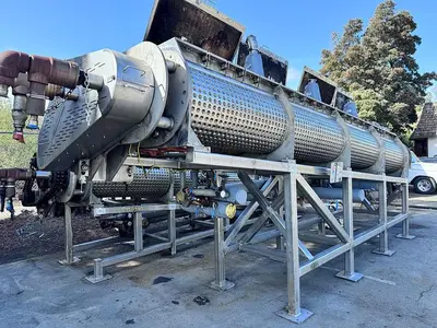 Holoflite, 24" X 20', Dual Screw, 316L Stainless Steel, 100 PSI #5990961