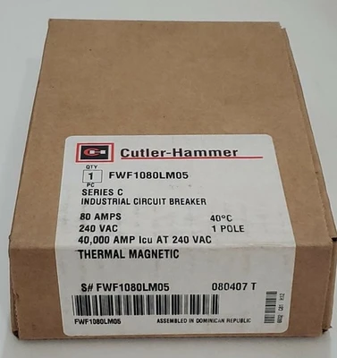 NEW Cutler-Hammer FWF1080LM05