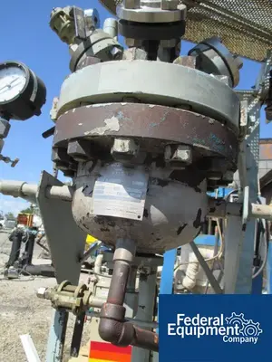 USED Pfaudler 1 Gal Pfaudler Glass-Lined Reactor, 750/675#
