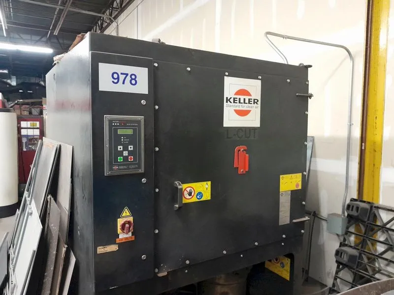 2017 KELLER MODEL #L-CUT 2-5P DUST COLLECTOR : YOBRO #25373