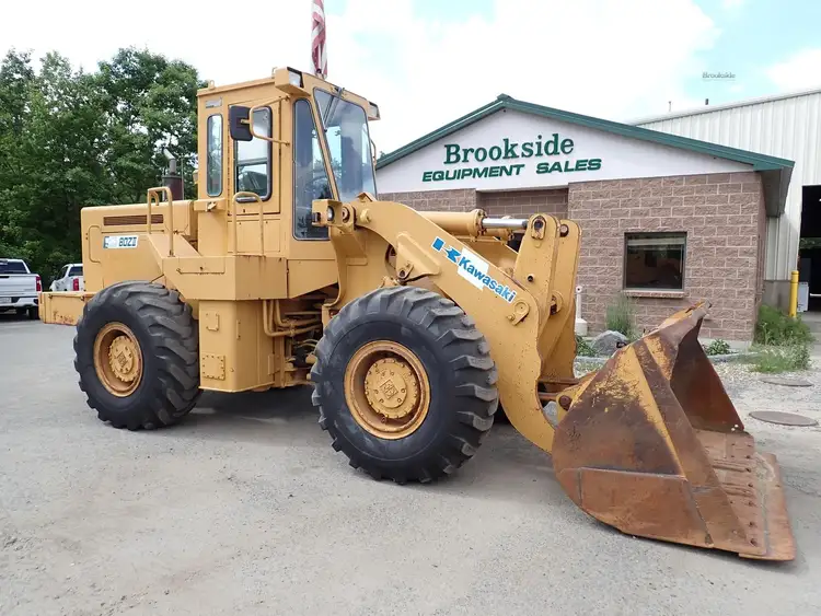 Used 1988 KAWASAKI 80Z II Wheel Loaders Massachusetts US | Brookside Equipment Sales #1422153