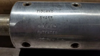 Tidland 3" Air Operated Button Shaft