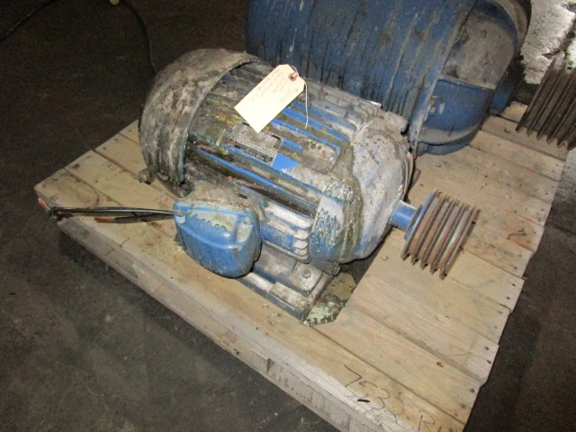20 HP Electric AC Motor, 1170 rpm, XP tagged