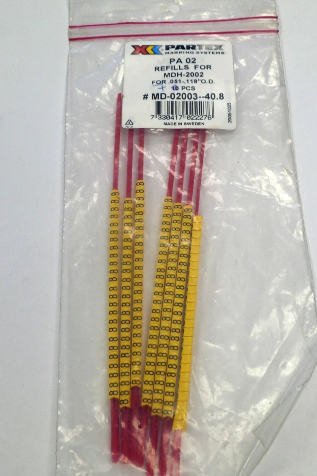 NEW PARTEX MD-02003-40.8
