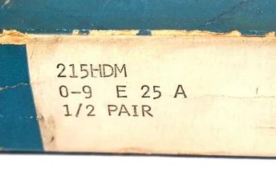 NEW BARDEN 215HDM PRECISION BALL BEARING