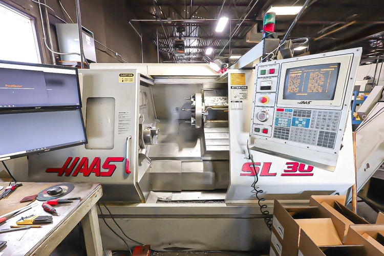 Used 2000 HAAS SL-30 CNC Lathes Colorado US | Elevation Machine #1399716