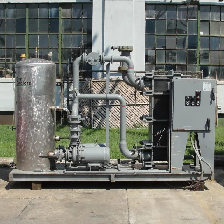 SPC7072  Heat Exchanger 343.4 sq.ft. Dry Coolers Inc plate heat exchanger, Stainless Steel