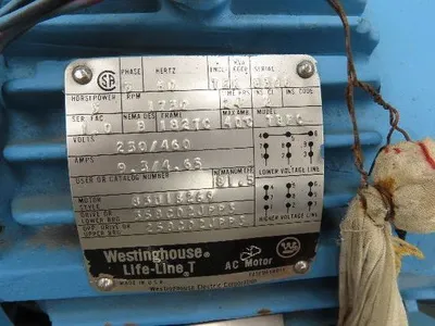 Link-Belt Inline Gearmotor 130:1 Reducer 13.5rpm 3Hp 460V 3PH Brake Motor 182TC