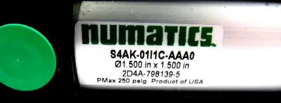 NEW NUMATICS S4AK-01I1C-AAA0 CYLINDER S4AK01I1CAAA0