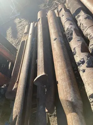 Used AFTERMARKET 6” X 60” CABLE TOOL DRILLING CHISEL BIT Construction Equipment Parts Pennsylvania US | East West Machinery & Drilling #1417269