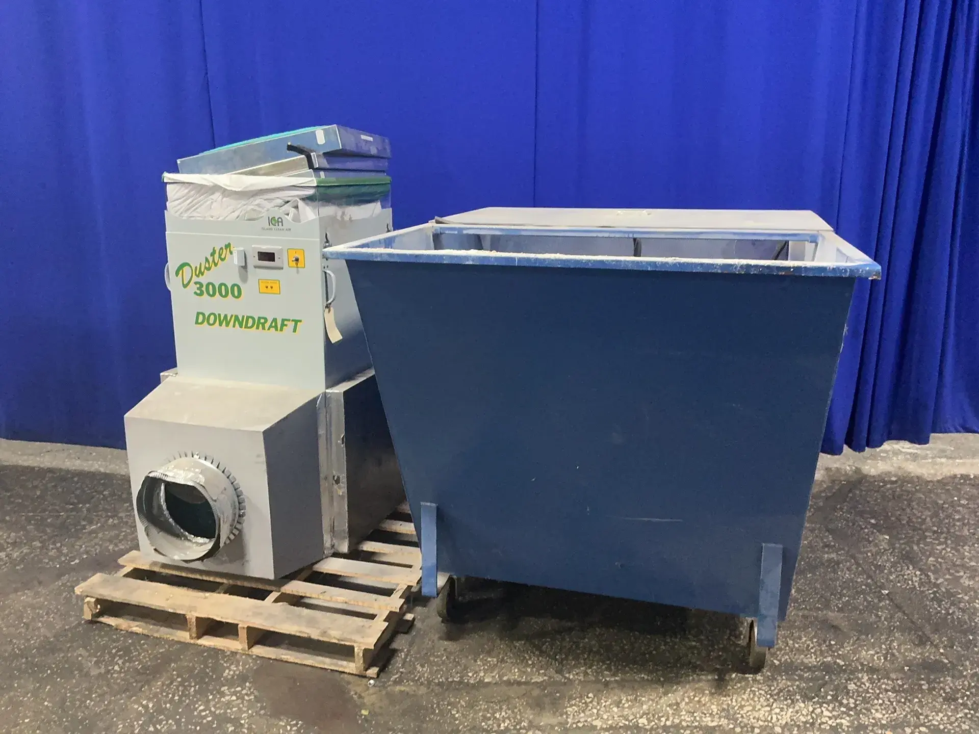 Used ICA DUSTER 3000 DOWNDRAFT Dust Collectors Ohio US | HGR 24 #1787301