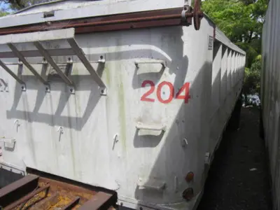Used EAST 28′ ALUMINUM DUMP TRAILER Dump Trailers Florida US | USA Transequipment #1542569