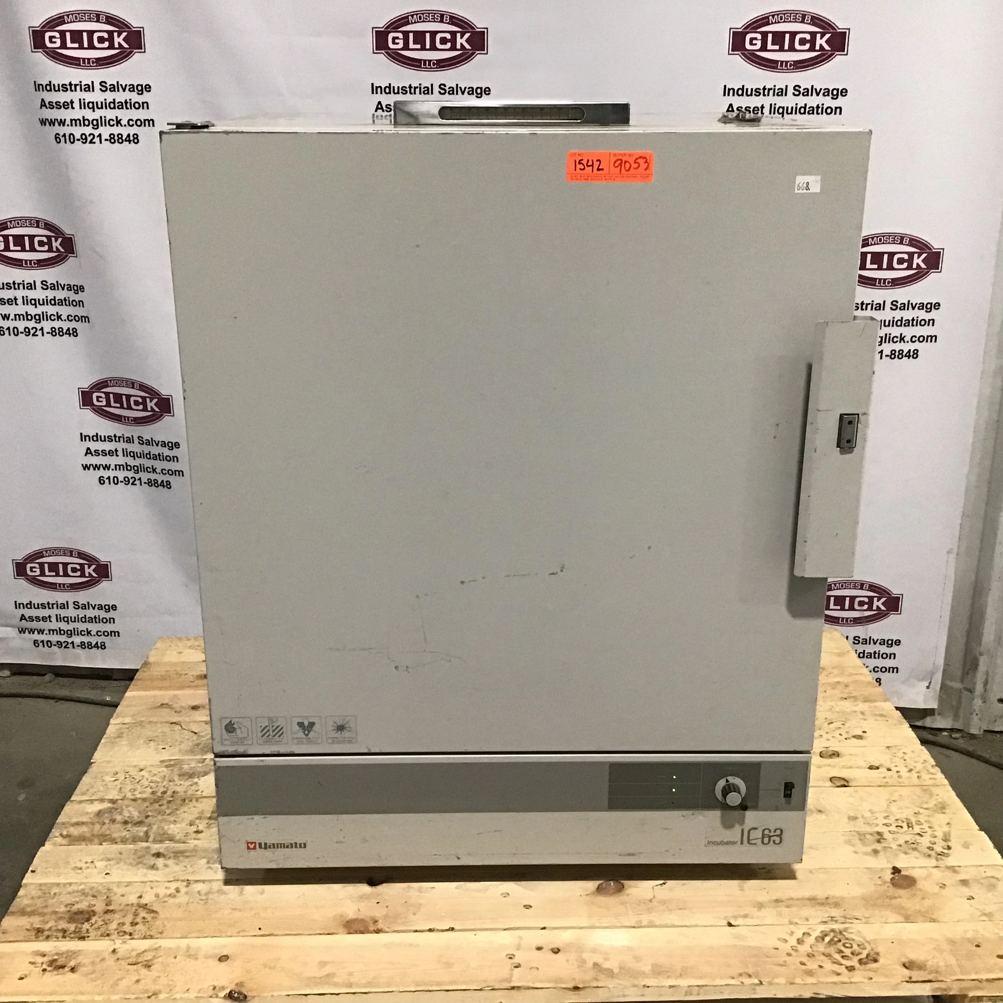 Yamato IC63 IC Series Natural Convection Laboratory Incubator