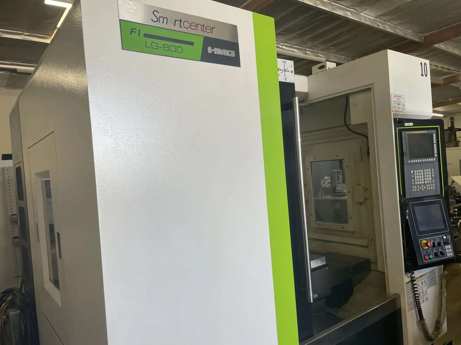 Used 2017 HARTFORD TAIWAN LG-800 Vertical Machining Centers California US | Wheeler Machinery Sales #69515