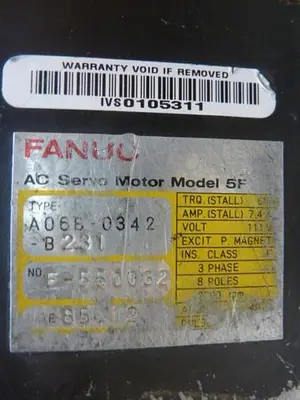 USED FANUC A06B-0342-B231