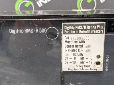 Westinghouse RH52CLSI Digitrip RMS/R500 Trip Unit 600A Plug PR6A06A060 Used