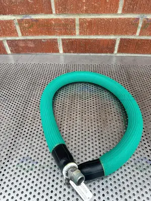 Used HUBER INSULATED CHILLER HOSE 48" W/ 1" THREADED FITTING TO KF40 Hoses California US | Equipment Lab #1287281