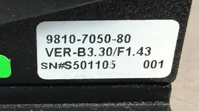 Atlas Copco 9810-7050-80 RE Qualifier Tool Monitor Batch Counter 100-120V 2B