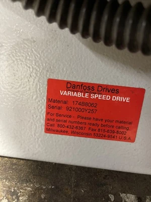 USED Danfoss 174B8062