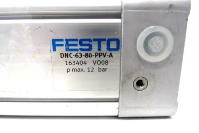 NEW FESTO DNC-63-80-PPV-A PNEUMATIC CYLINDER DNC6380PPVA