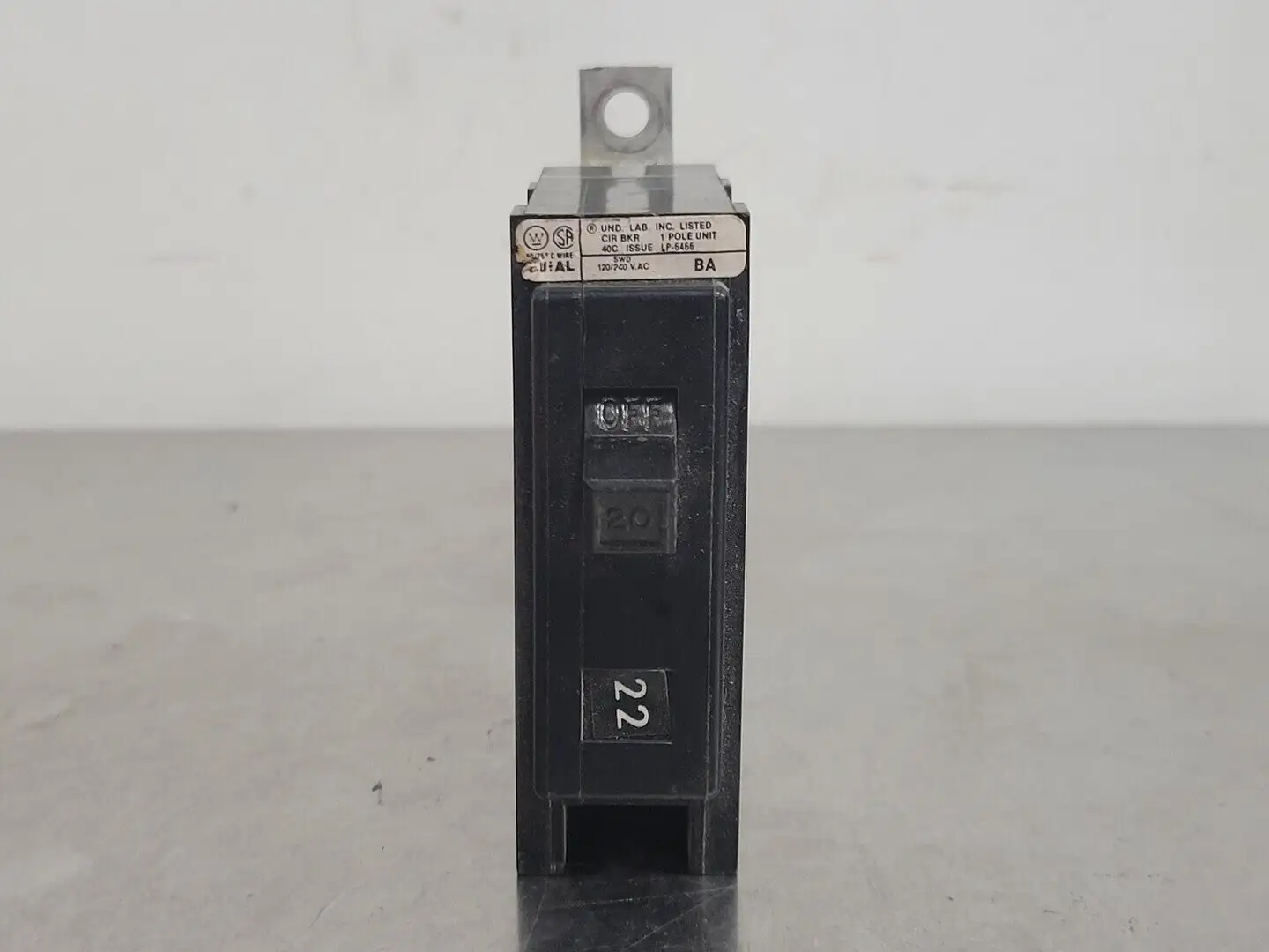USED WESTINGHOUSE BA120