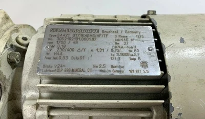 USED SEW-Eurodrive SA42T DT71K4BMG/HF/TF