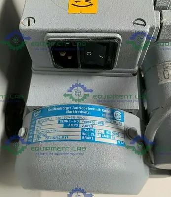 USED VACUUBRAND ME 2SI DIAPHRAGM VACUUM PUMP