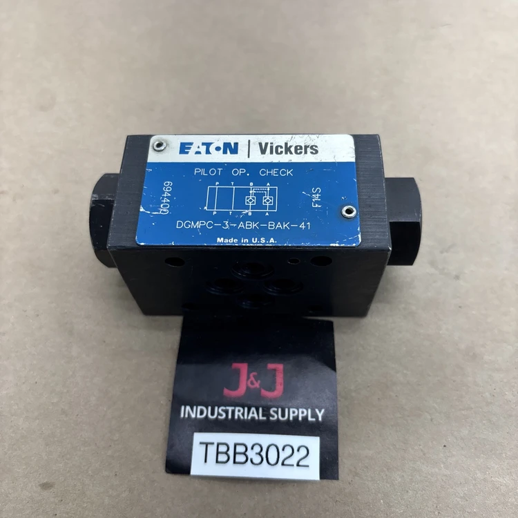 Used Vickers DGMPC-3-ABK-BAK-41 Valves/Fittings Indiana US | J&J Industrial Supply #720848